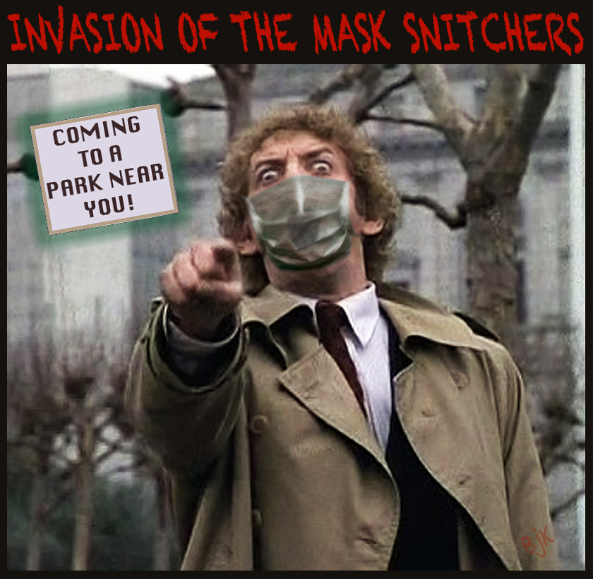 Mask Snitchers Blank Meme Template