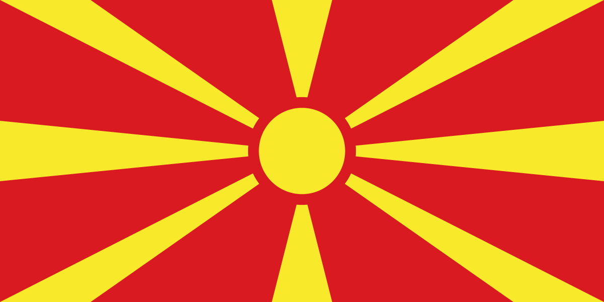 Macedonian Flag Blank Meme Template