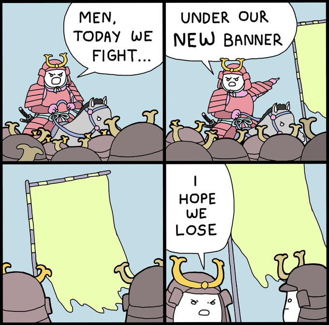 High Quality Men, Today we fight Blank Meme Template