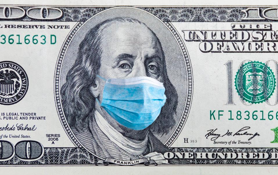 Benjamin Franklin Mask $100 bill Blank Meme Template
