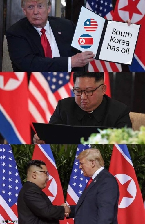 US-North Korea summit | image tagged in us-north korea summit | made w/ Imgflip meme maker