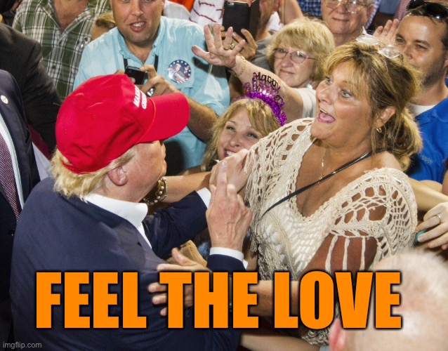 FEEL THE LOVE | made w/ Imgflip meme maker