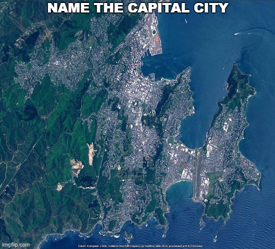 Name The City |  NAME THE CAPITAL CITY | image tagged in capital city,city,harbour,harbor | made w/ Imgflip meme maker