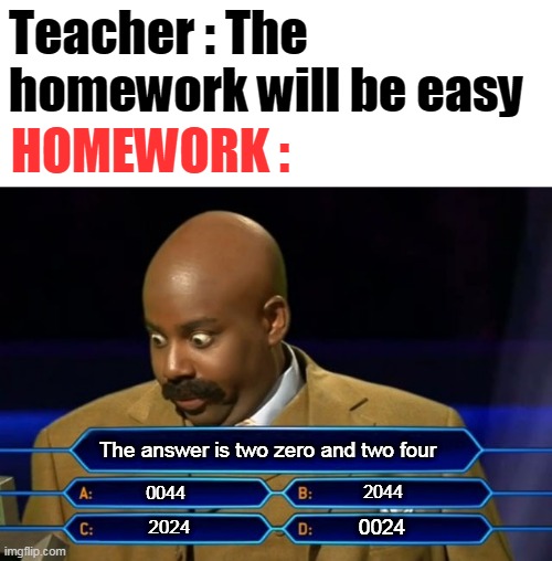 homework does not work meme
