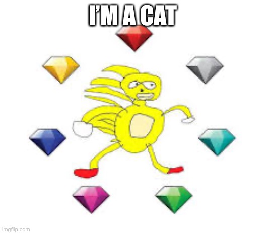 Well I was borderlines so I guess I’m up for adoption | I’M A CAT | made w/ Imgflip meme maker