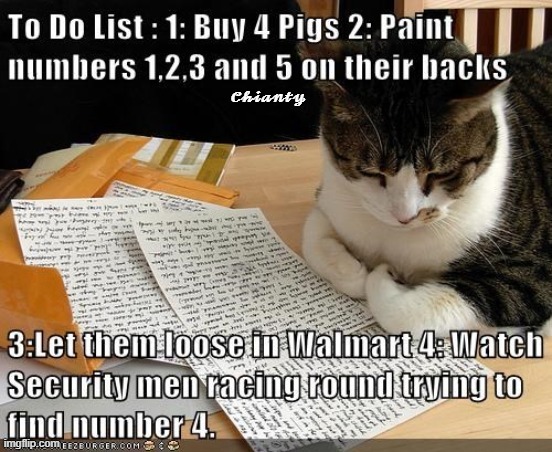 To do list | image tagged in number | made w/ Imgflip meme maker