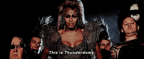 This is Thunderdome Blank Meme Template
