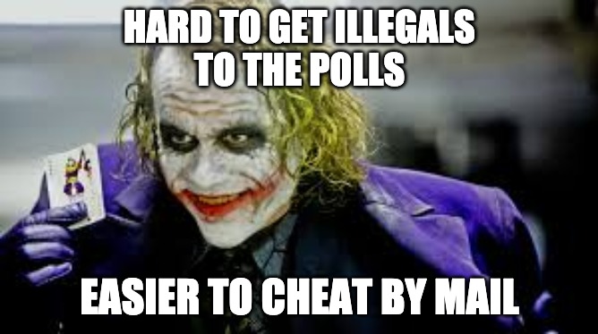 Vote by mail | HARD TO GET ILLEGALS
TO THE POLLS; EASIER TO CHEAT BY MAIL | image tagged in voting,vote,voter fraud | made w/ Imgflip meme maker