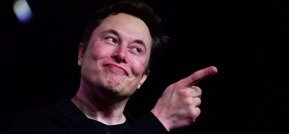 Elon Musk Finger Blank Meme Template