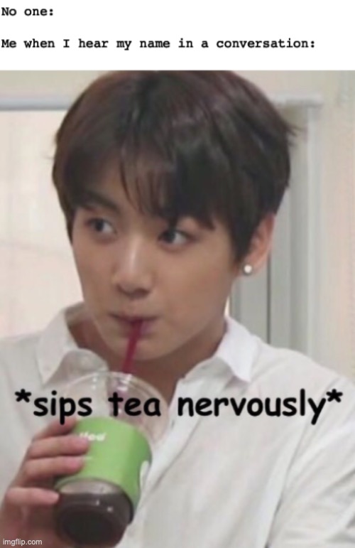 Jeon Jung-Kook | image tagged in jeon jungkook,jungkook,bts jungkook,hold my banana milk,jungkook sipping tea,bts | made w/ Imgflip meme maker