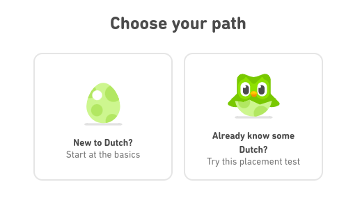 Duolingo tutorial skip Blank Meme Template