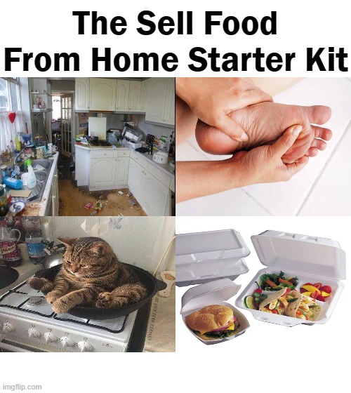 The Sell Food From Home Starter Kit; COVELL BELLAMY III | image tagged in the sell food from home starter kit | made w/ Imgflip meme maker