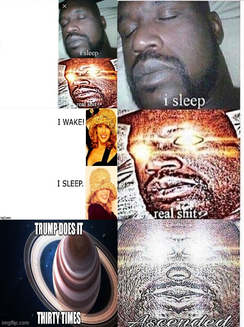 More Kylie vs. Shaq template clownin'. | image tagged in sleeping shaq ascended,new template,politics lol,memes about memes,memes about memeing,custom template | made w/ Imgflip meme maker