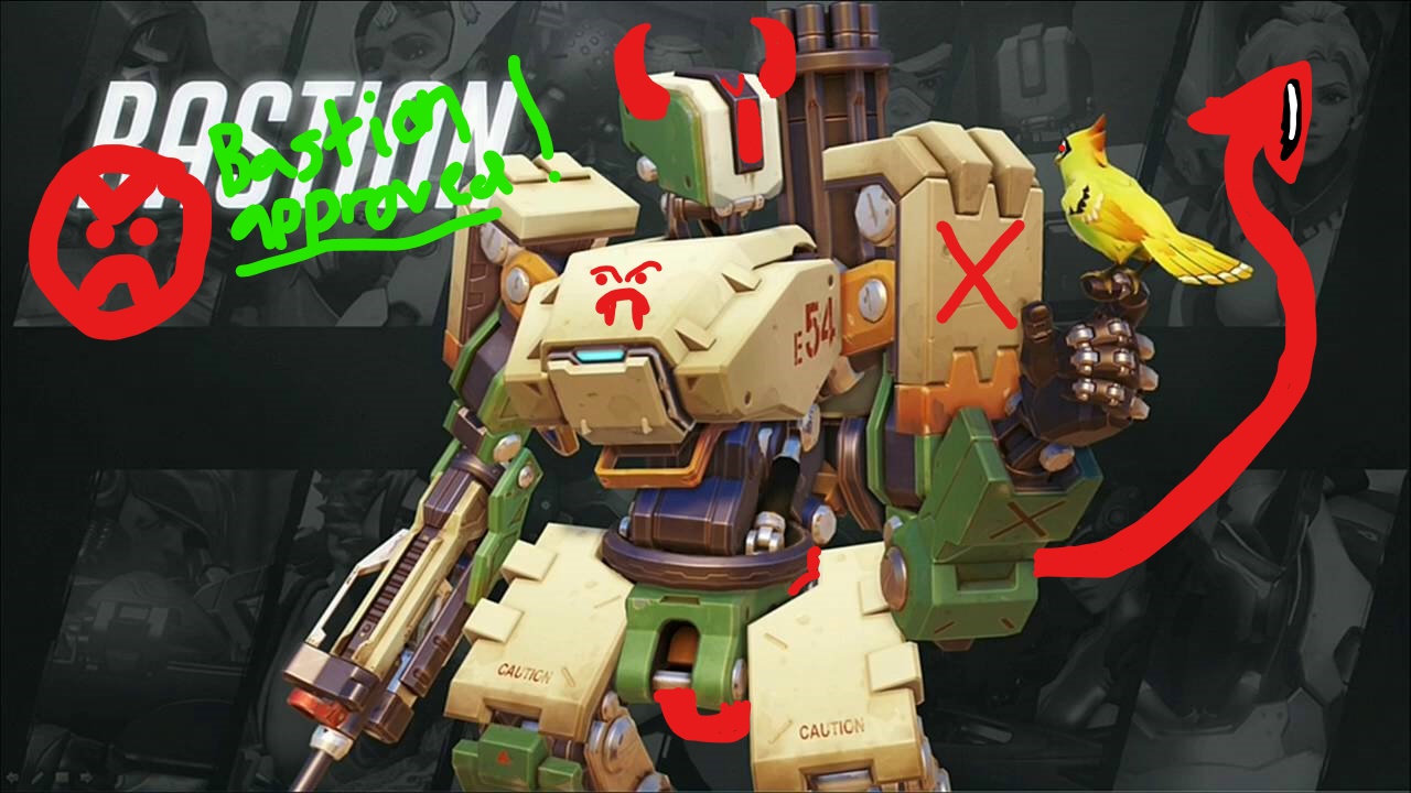 Bastion Approved Blank Meme Template