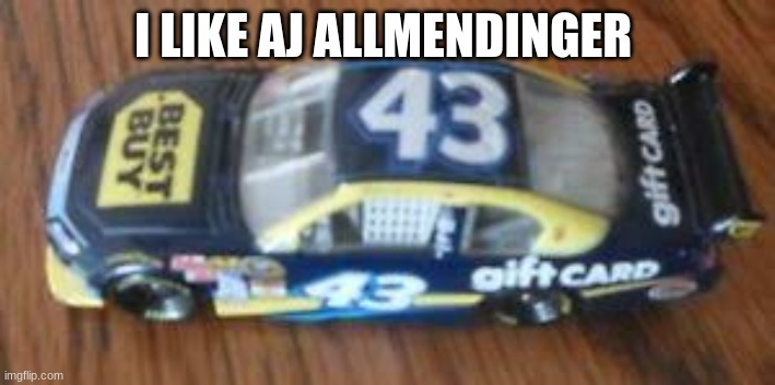 I LIKE AJ ALLMENDINGER | image tagged in best buy giftcard | made w/ Imgflip meme maker