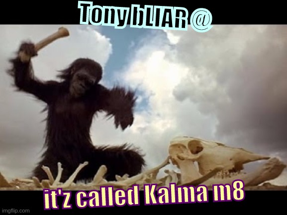 Tony bLIAR @; it'z called Kalma m8 | image tagged in tony blair,copy,parliament,doj,guantanamo,prince andrew | made w/ Imgflip meme maker