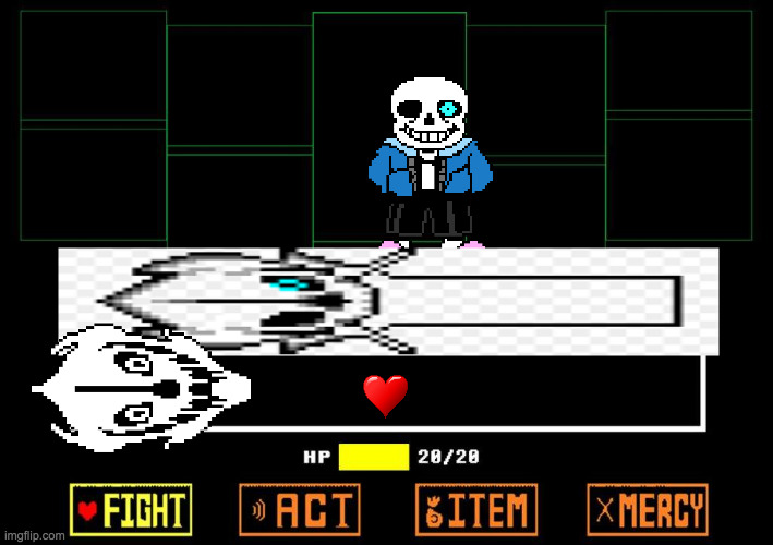 People who play undertale just for the sans fight: - Imgflip