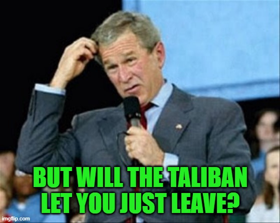 whut? | BUT WILL THE TALIBAN LET YOU JUST LEAVE? | image tagged in whut | made w/ Imgflip meme maker