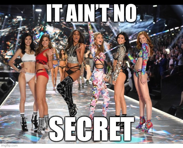 Want to see the streams I follow? Just click on my profile. Hope this helps. | IT AIN’T NO SECRET | image tagged in victoria's secret,imgflip community,streams,meme stream,latest stream,imgflippers | made w/ Imgflip meme maker
