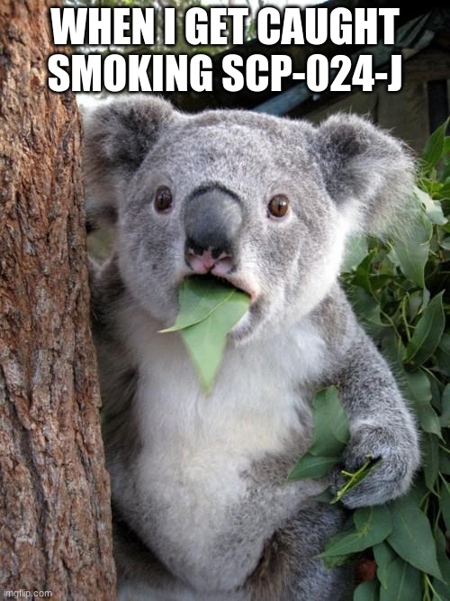When I Get Caught Smoking Scp 024 J Imgflip