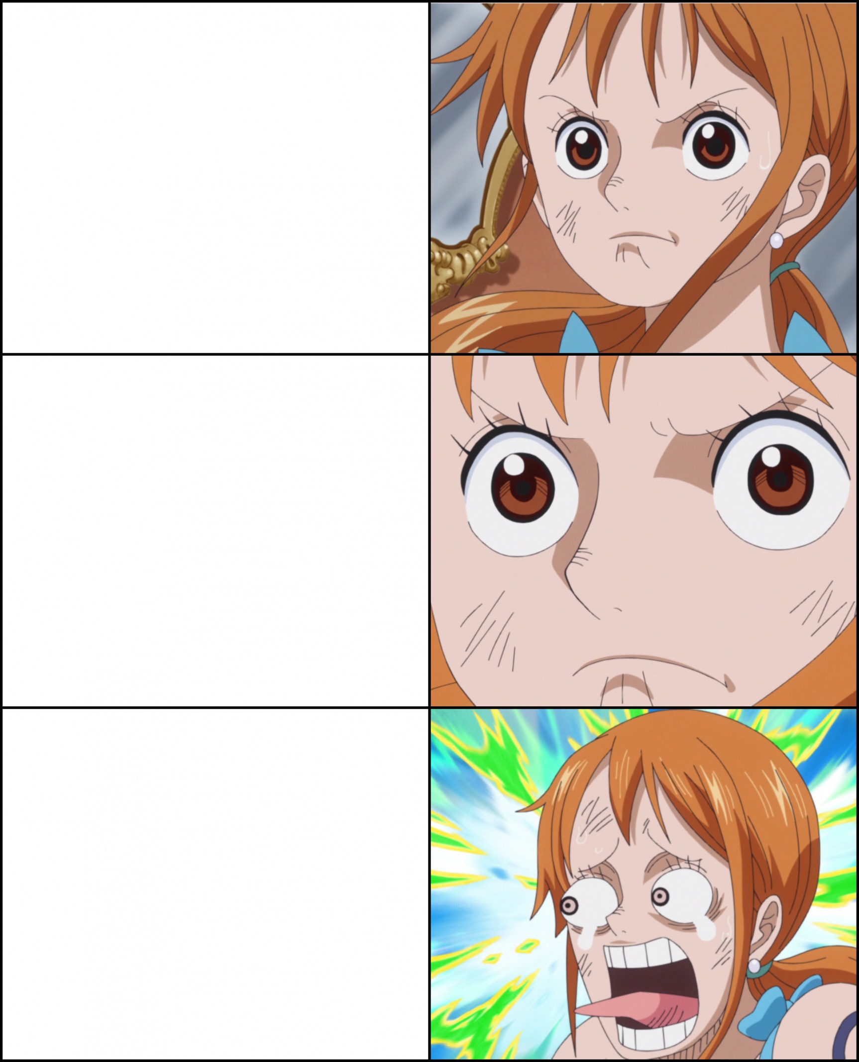 Nami Reaction Blank Meme Template