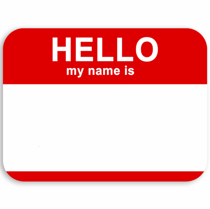 High Quality Hello mah name is Blank Meme Template