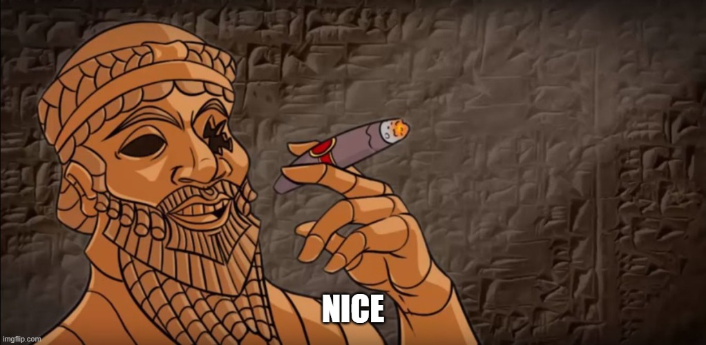 sargon of akkad | NICE | image tagged in sargon of akkad | made w/ Imgflip meme maker