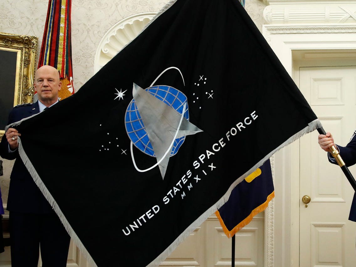 High Quality Space Force Blank Meme Template