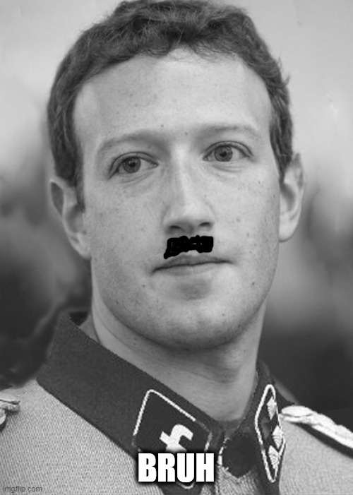 Zuckerberg Zuck Facebook | BRUH | image tagged in zuckerberg zuck facebook | made w/ Imgflip meme maker