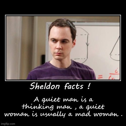 image tagged in funny,demotivationals,sheldon cooper,man | made w/ Imgflip demotivational maker