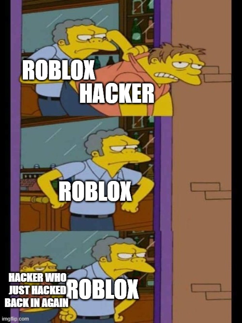 Roblox Hacker Imgflip - meme maker i am on roblox hacking u
