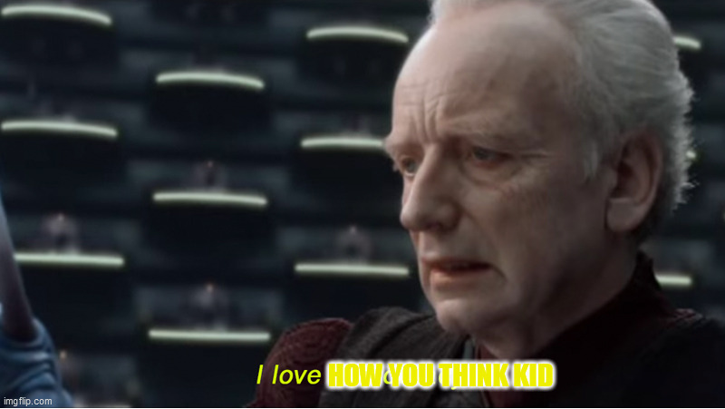 I love democracy | HOW YOU THINK KID | image tagged in i love democracy | made w/ Imgflip meme maker