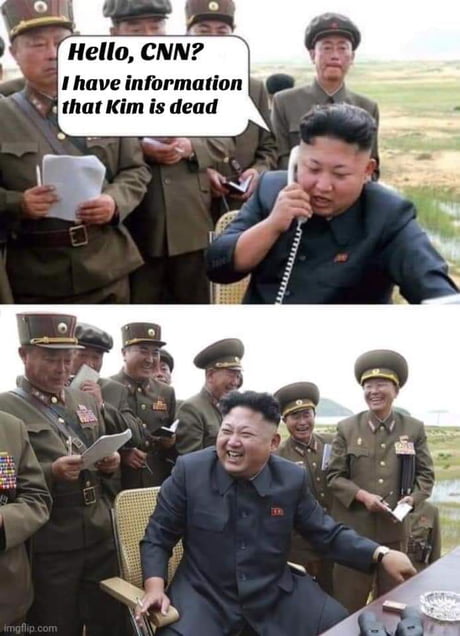 Kim Jung Un Prank Call Blank Meme Template