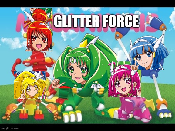 Glitter Force mechanicals |  GLITTER FORCE | image tagged in animal mechanicals,glitter force | made w/ Imgflip meme maker