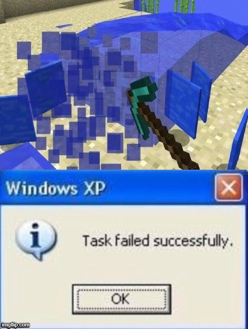 LOL | image tagged in cursed image,minecraft,task failed successfully | made w/ Imgflip meme maker