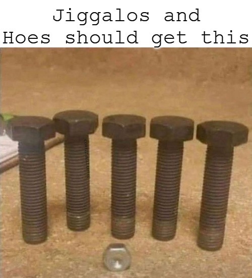 Jiggalos and Hoes Should Get It Blank Meme Template
