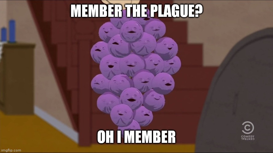 Member Berries Meme | MEMBER THE PLAGUE? OH I MEMBER | image tagged in memes,member berries | made w/ Imgflip meme maker