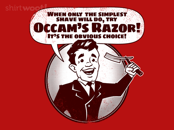 Occam’s Razor ad Blank Template - Imgflip