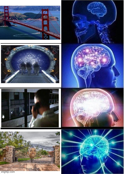 Gates | image tagged in memes,expanding brain | made w/ Imgflip meme maker