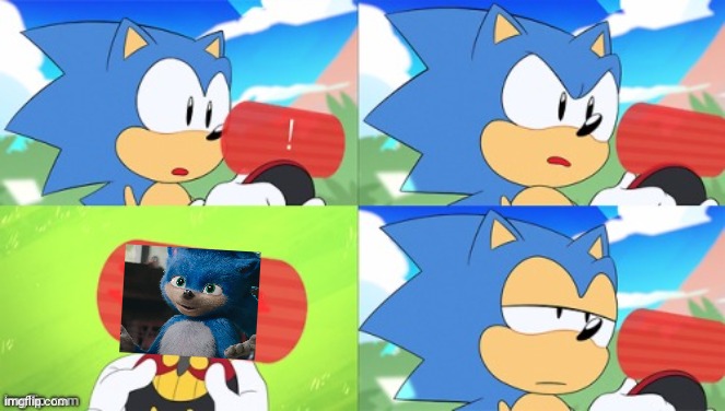 Sonic | image tagged in the sonic mania meme,sonic,sonic movie | made w/ Imgflip meme maker