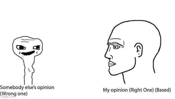 me and my opinion