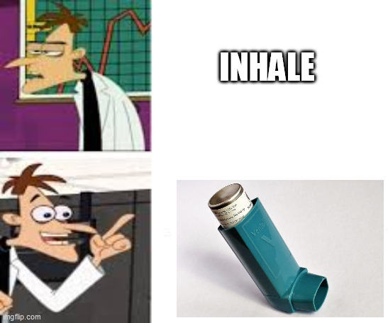 INHALE | made w/ Imgflip meme maker