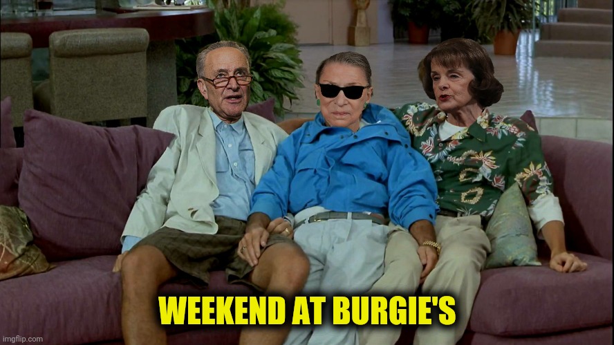 WEEKEND AT BURGIE'S | made w/ Imgflip meme maker