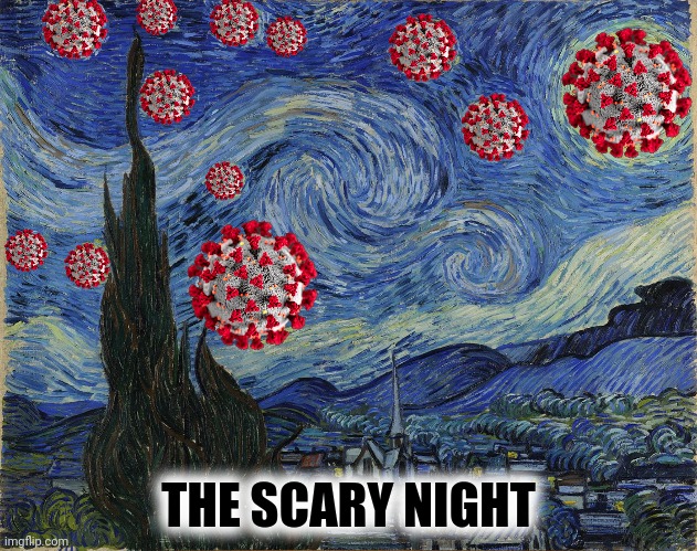 THE SCARY NIGHT | made w/ Imgflip meme maker