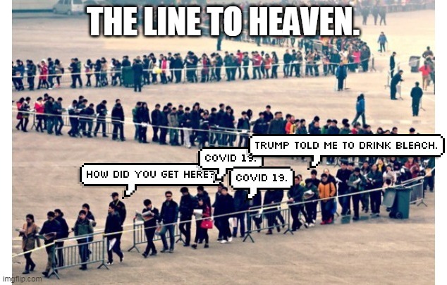 Line to Heaven | THE LINE TO HEAVEN. | image tagged in people in line | made w/ Imgflip meme maker
