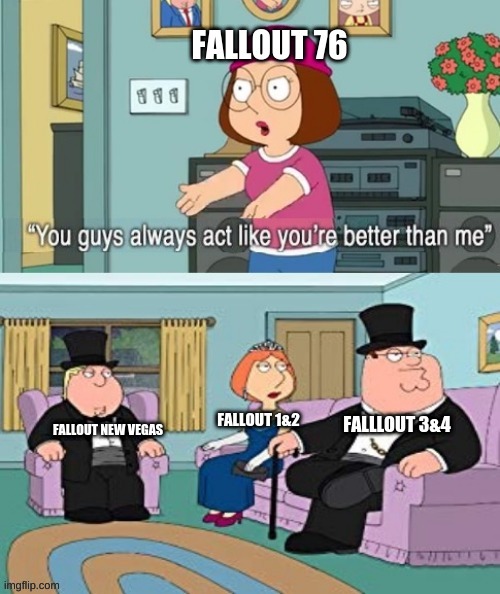 Its kinda the truth | image tagged in fallout | made w/ Imgflip meme maker