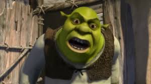 High Quality Shrek yelling Blank Meme Template