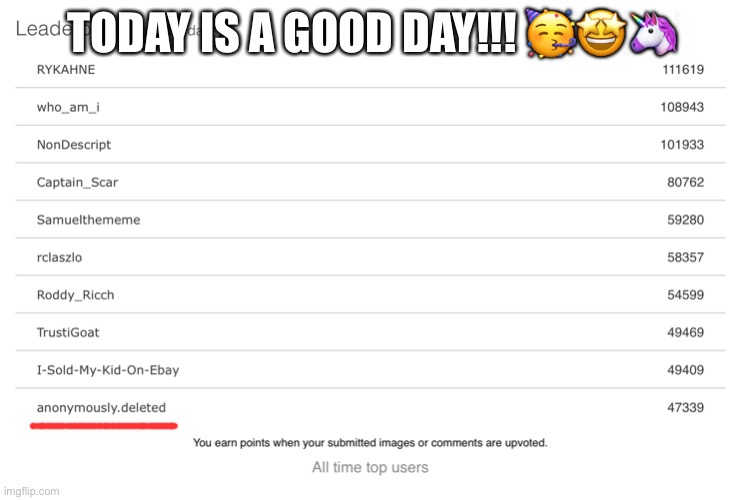 OMG OMG OMG OMG OMG OMG OMG OMG | TODAY IS A GOOD DAY!!! 🥳🤩🦄 | made w/ Imgflip meme maker