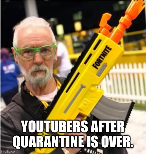Big brain if you know who this is | YOUTUBERS AFTER QUARANTINE IS OVER. | image tagged in jacksepticeye | made w/ Imgflip meme maker