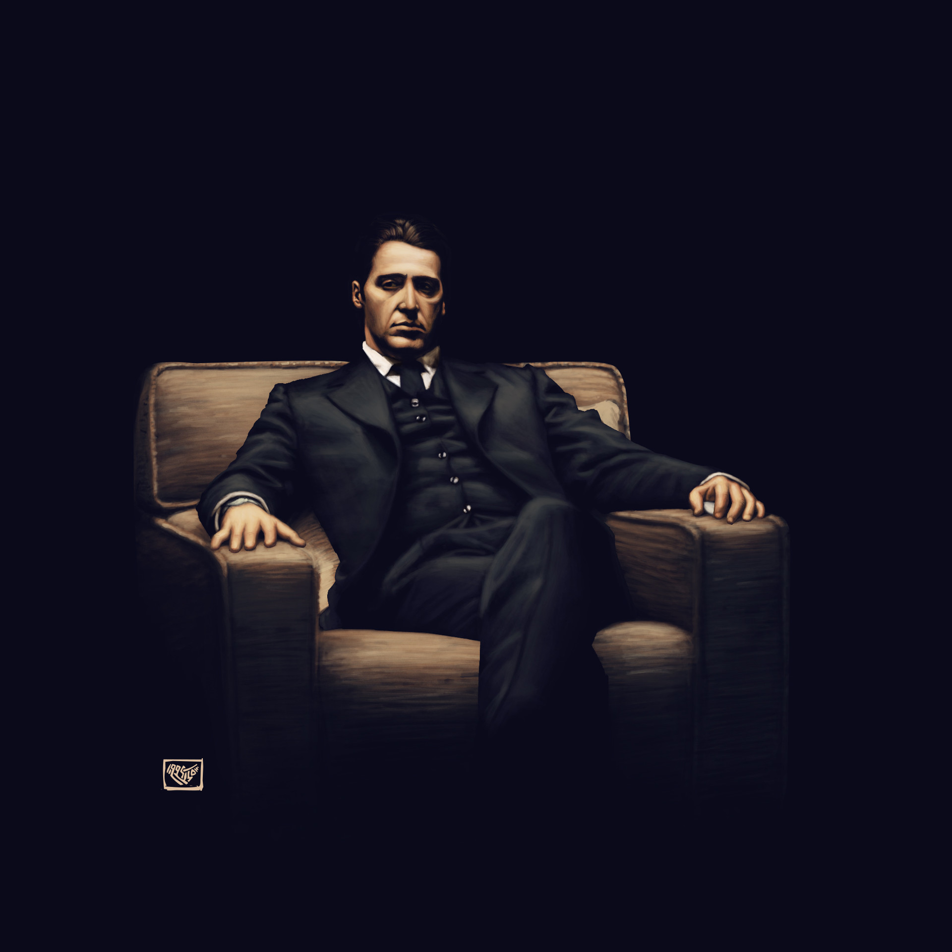 don corleone Blank Meme Template